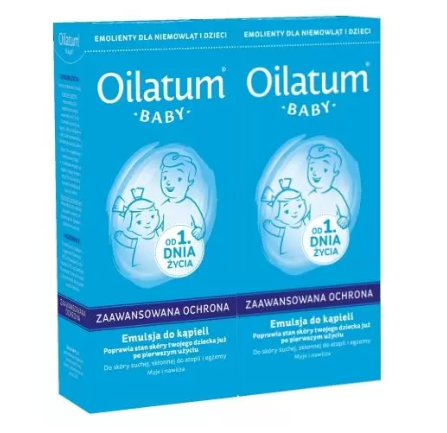 OILATUM BABY Emulsja 500 ml 1+1 zestaw