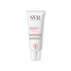 SVR CICAVIT+ Creme SPF50+, krem kojąco-regenerujący z bardzo wysoką ochroną przeciwsłoneczną - 40 ml