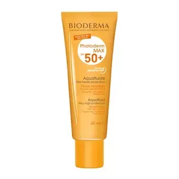 Bioderma Photoderm MAX Aquafluide SPF 50+, fluid przeciwsłoneczny, bezbarwny, 40 ml