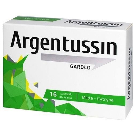 ArgenTussin Gardło smak miętowo-cytrynowy