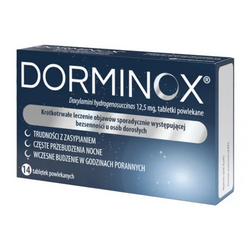 Dorminox 12,5 mg, 14 tabletek