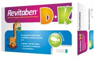 REVITABEN D+K kapsułki twist-off, 30 kapsułek
