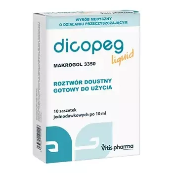Dicopeg Liquid płyn 10 saszetek