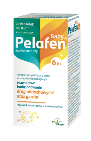 Pelafen® Baby 6m+ smak owocowy 20 twistoff