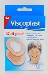 Plaster okulistyczny OPTIPLAST 82x57mm x10 sztuk