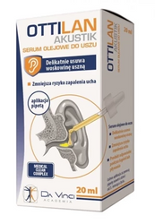 Ottilan Akustik Serum do uszu olejowe, 20 ml