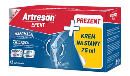 Zestaw Artresan Efekt, 30 kapsułek +Krem, 75 ml
