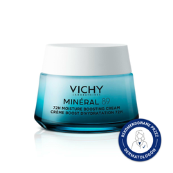 VICHY MINERAL 89 Light Cream, krem nawilżająco-odbudowujący, 50 ml