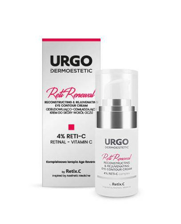 URGO Dermoestetic  Reti-Renewal krem do skóry wokół oczu, 15 ml