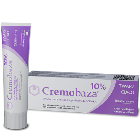 Cremobaza 10% Krem półtłusty z mocznikiem 30g 