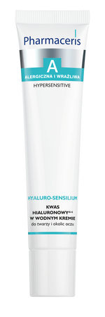 PHARMACERIS A HYALURO-SENSILIUM Kwas hialurynowy w wodnym kremie do twarzy, 40ml