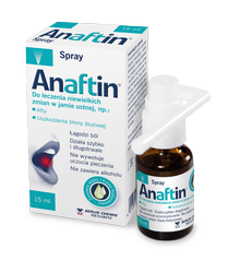 Anaftin Spray na afty 15 ml