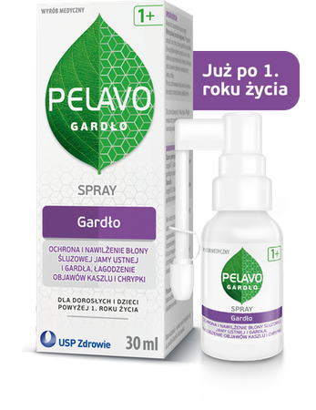 Pelavo Gardło Spray 30 ml  Data waznosci 2025,10.30