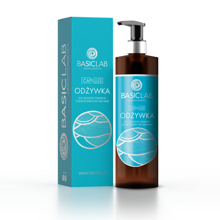 BASICLAB Odżywka do włosów cienkich 300ml