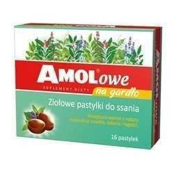 Amolowe pastylki na gardło x 16 szt.