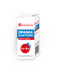 Zyskaj Zdrowie Opaska elastyczna tkana 5mx8cm zapinka 1szt