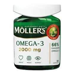 Moller's Omega-3 2000 mg 60 kapsułek