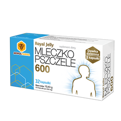 Royal Jelly Mleczko Pszczele 600 kaps. 32k