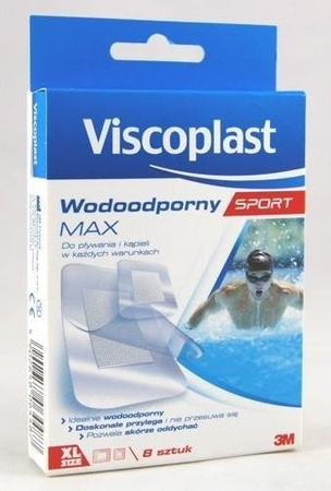 Plastry Zestaw WODOODPORNY MIX x 8 szt.