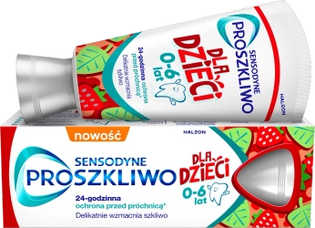 Sensodyne Proszkliwo Pasta do zębów dla dzieci w wieku 0-6 lat, 50 ml