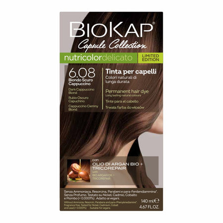 BIOKAP NUTRI DELICATO 6.08 Cappucino Ciemny Blond