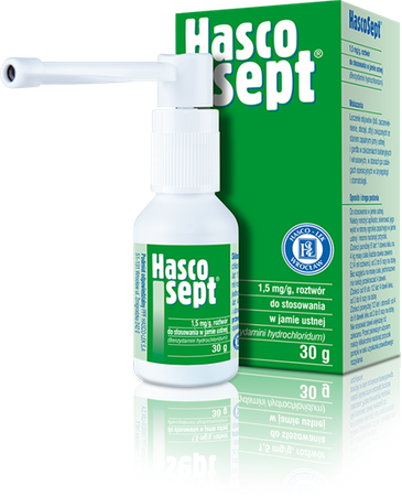 Hascosept aerozol, 30 g