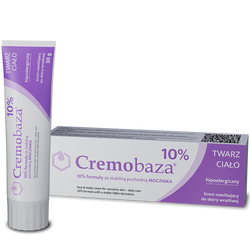 Cremobaza 10% Krem półtłusty z mocznikiem 30g 