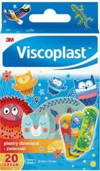 Plasterki VISCOPLAST Dziecięce Zwierzaki 20sztuk