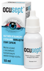 Ocusept krople do oczu roztwór 10ml