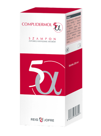 COMPLIDERMOL 5 alfa, Szampon 200 ml