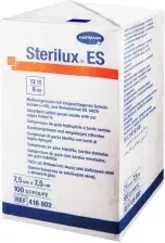 Kompresy STERILUX niejałowy 10 x 10 100szt 1op