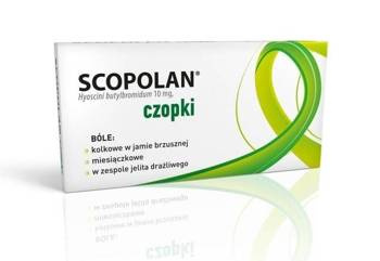 Scopolan 10mg, 6 czopków doodbytniczych 