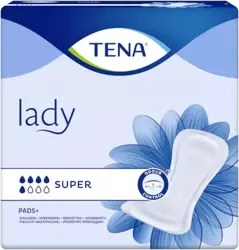 TENA LADY Super Wkładki anatomiczne 30 sztuk