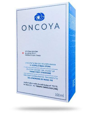 ONCOYA krem do stóp i dłoni po chemioterapi,100ml 