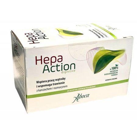 Hepa Action Digestive herbata, 20 saszetek