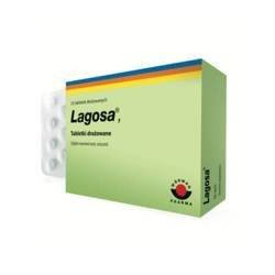 Lagosa 150mg 25 tabletek drażowanych.