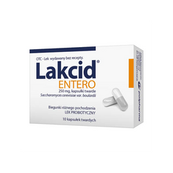 Lakcid ENTERO kapsułki twarde 250mg*10