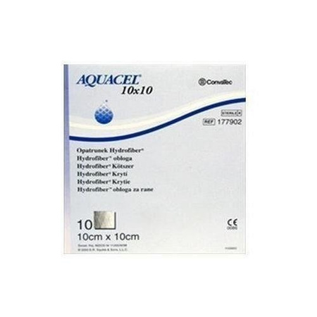 Opatrunek Aquacel AG Hydrofibre 10x10cm, 1 sztuka