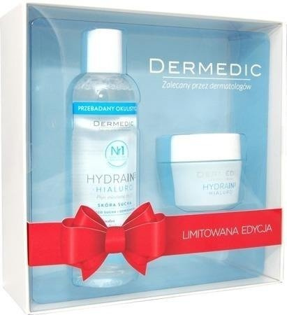 DERMEDIC HYDRAIN 3 Zestaw Krem-żel ultranawilżający 50ml +Płyn micelarny 200ml