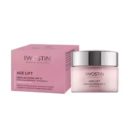 IWOSTIN AGE LIFT Krem na dzień SPF15 skóra sucha 40+, 50ml