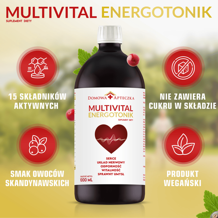  Multivital Energotonik płyn 1L 