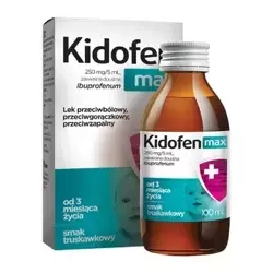 Kidofen Max, zawiesina doustna 0,25g/5ml, 100 ml