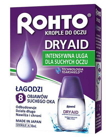 Rohto Dry Aid krople do oczu 10 ml