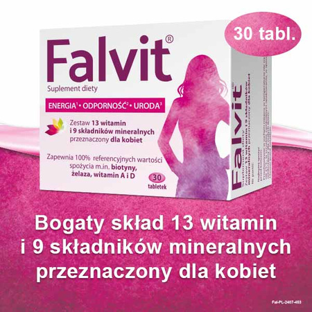 Falvit 30 tabletek drażowanych