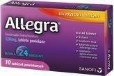 Allegra 120 mg 10 tabletek