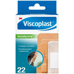 Viscoplast Turystyczny Plastry-zestaw 22 sztuki