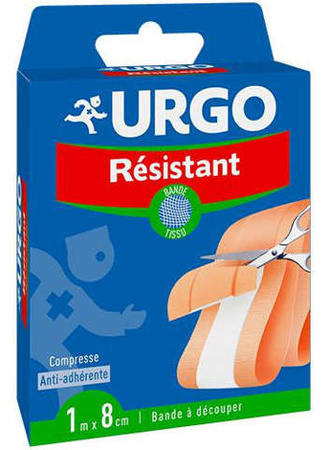 URGO Resistant Neutral plaster 1m x 8cm x 1 sztuka