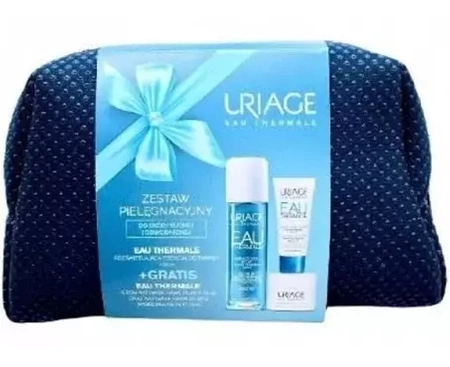 URIAGE EAU THERMALE Zestaw Rozświetlająca esencja, 100ml + Krem aktywnie nawilżający, 15ml + Aktywnie nawilżająca maseczka, 15ml