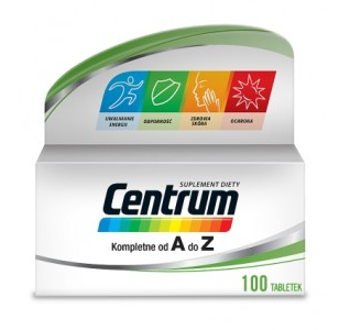 Centrum Kompletne od A do Z, 100 tabletek Data waznosci 2025,10.30