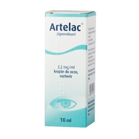 Artelac krople do oczu, 10 ml